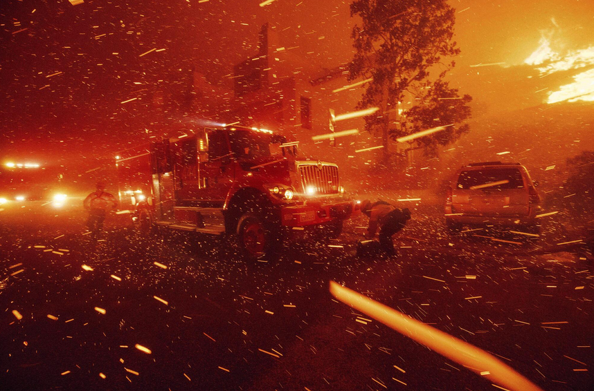 Roads reopen in Malibu as Franklin Fire nears 50% containment