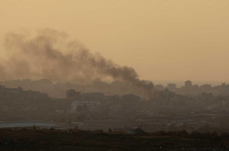 Israel launches strikes on Gaza at turn of year