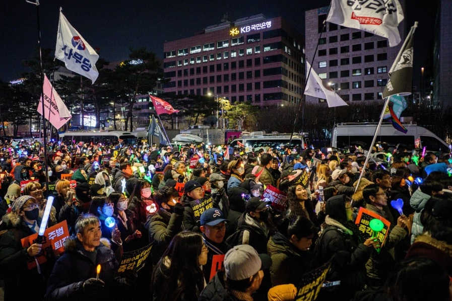 ‘My country is in crisis’: A divided South Korea grapples with Yoon’s arrest