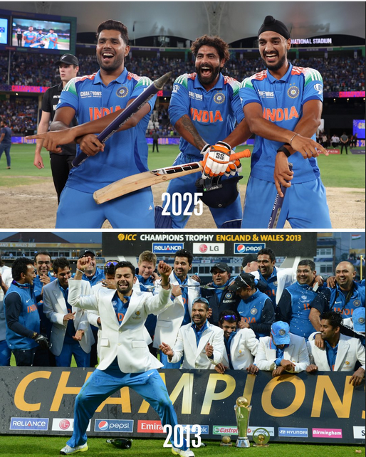 From Gangnam Style to Hip Hop moves: India’s Champions Trophy celebrations from 2013 to 2025 – watch video