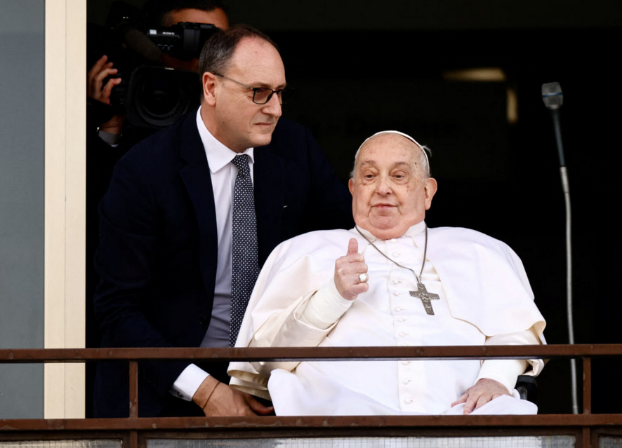 Pope Francis back home after five-week hospital stay for life-threatening double pneumonia