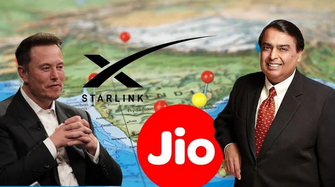 Ambani’s Jio in Pact with Musk’s SpaceX for Starlink’s India Rollout